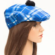 County Flat Cap, Individual Sized to Order, ANY Tartan