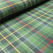 Fabric, 13m in ANY Tartan, 3 weights, Wool or Polyester