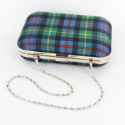 Tartan Clutch, Purse, Hard Shell, ANY Tartan