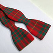 Bow Tie, Lightweight Wool Tartan (Self Tie)