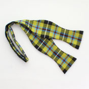 Bow Tie, Wool, SELF TIE, Cornish Tartan
