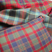 Fabric, Tartan, MW, Wool, Single Width, Irish County 