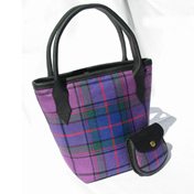 Handbag, Purse, Mini Iona Bucket Bag (In Your Tartan)