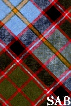 Fabric, Tartan, Wool, Lightweight Plain Weave