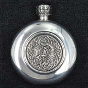 Sporran Flask, Pewter, Clan Crested, Clan Montgomery