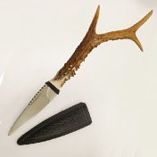 Sgian Dubh, Quirky Staghorn Handle