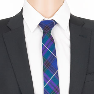 Tie, Skinny Necktie, Spirit of Bannockburn Tartan