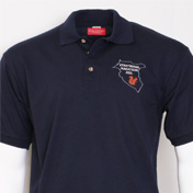 Polo Shirt, Poly Cotton Jersey, Marathon 2021 Embroidery