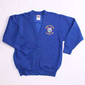 Sweat Cardigan, Embroidered, Comrie Primary School