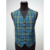 Waistcoat, Vest ,Tartan, in choice of over 500 Wool Tartans 
