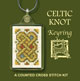 Crafts, Cross Stitch Keyring Kit, Celtic Knot