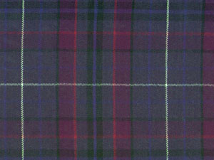 Fabric, Tartan, Wool, MW, Twill 415 T1