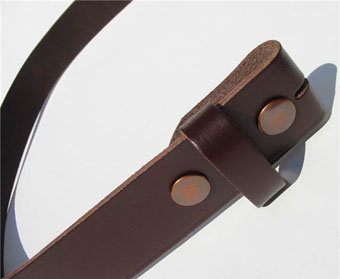 Belt, Snap Belt in Genuine British Leather (Belt Only)