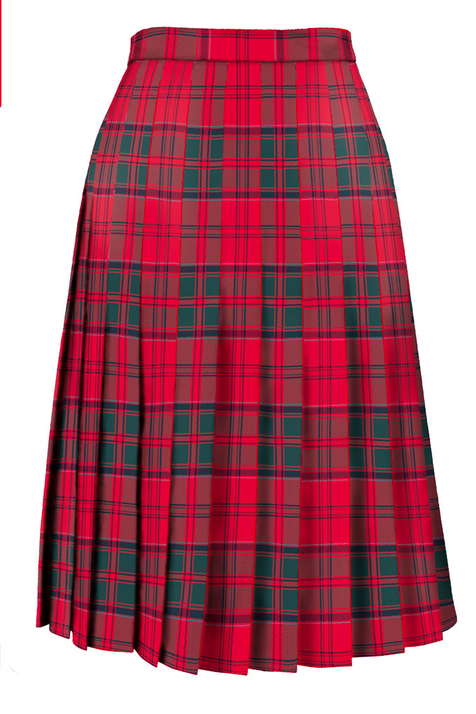 Skirt, Ladies All round pleated, Grant Tartan