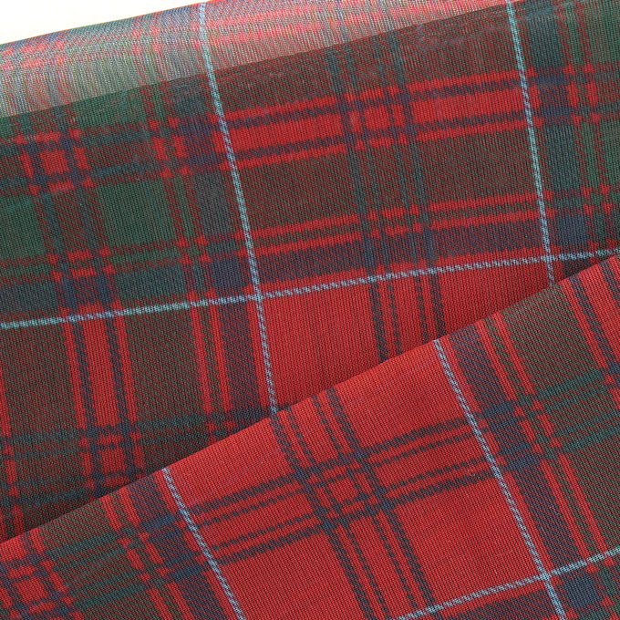 Chiffon printed fabric in Grant Modern