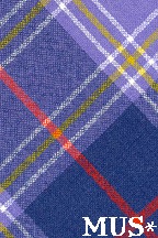 Fabric, Wool, Lightweight Plain Weave, Tartan