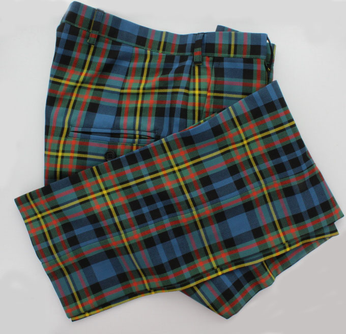 House of Tartan: Trews, Tartan Trousers, Wool, Made to Measure MacMillan  Hunting tartan