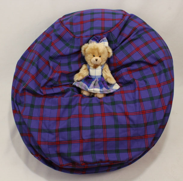 Beanbag in washable Montgomery tartan (Toy Not included)