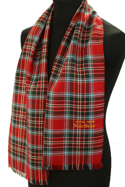 MacBean Modern with OFFICIAL TARTAN Embroidery