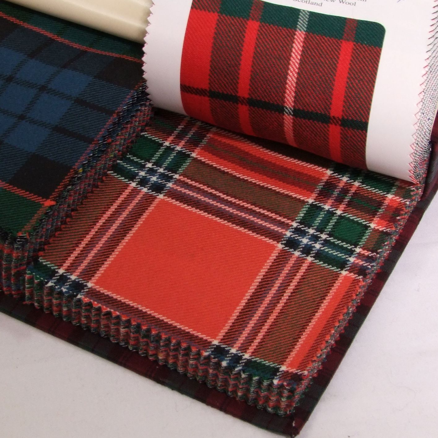 Tartan Fabric, Plaid Materials & Ribbons