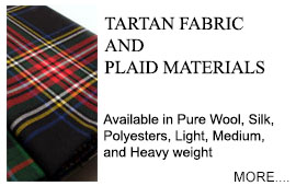 Tartan Fabric and Plaid Materials 